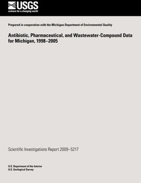 portada Antibiotic, Pharmaceutical, and Wastewater-Compound Data for Michigan, 1998?2005