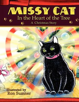 portada missy cat in the heart of the tree a christmas story (en Inglés)
