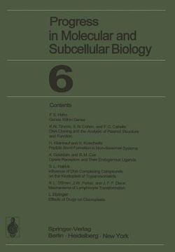 portada progress in molecular and subcellular biology (in English)