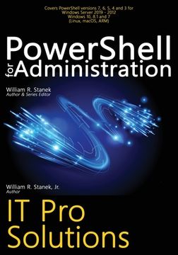 portada PowerShell for Administration: IT Pro Solutions (en Inglés)