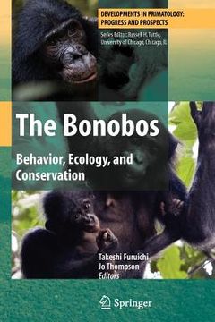 portada the bonobos: behavior, ecology, and conservation (in English)