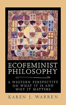 portada ecofeminist philosophy: a western perspective on what it is and why it matters (en Inglés)