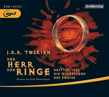 portada Der Herr der Ringe. Dritter Teil: Die Wiederkehr des Königs (in German)