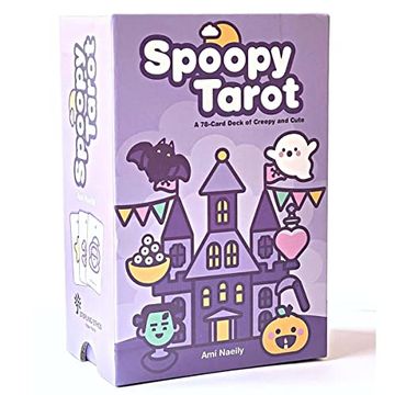 portada Spoopy Tarot: A 78-Card Deck of Creepy and Cute (Modern Tarot Library) 