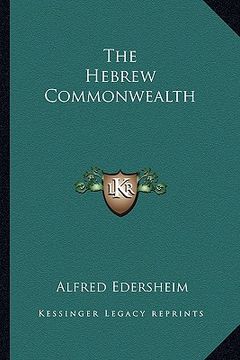 portada the hebrew commonwealth