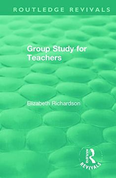 portada Group Study for Teachers (Routledge Revivals) (in English)