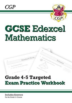 portada Gcse Maths Edexcel Grade 4-5 Targeted Exam Practice Workbook (Includes Answers) (en Inglés)