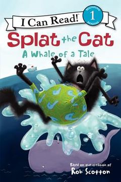 portada splat the cat: a whale of a tale (en Inglés)