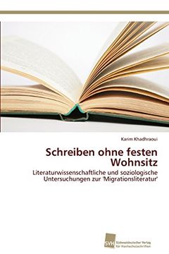 portada Schreiben ohne festen Wohnsitz