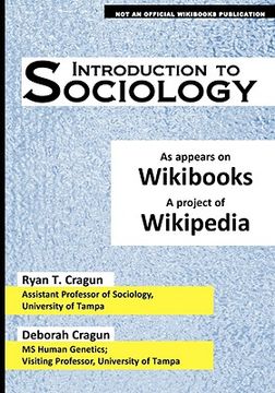 portada introduction to sociology: as appears on wikibooks, a project of wikipedia (en Inglés)