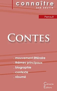 portada Fiche de Lecture Contes de Charles Perrault (Analyse Littéraire de Référence et Résumé Complet) (Connaître une Oeuvre) 
