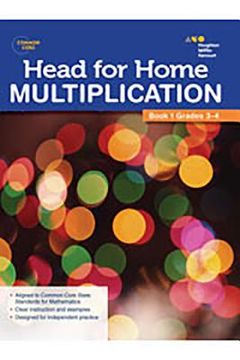 portada Head For Home Math Skills: Multiplication, Book 1 (en Inglés)