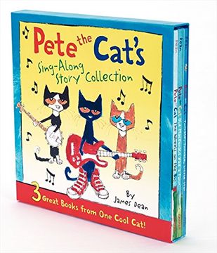 portada Pete the Cat's Sing-Along Story Collection: 3 Great Books from One Cool Cat (en Inglés)