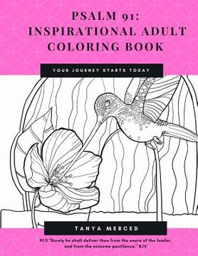 portada Psalm 91: Inspirational Adult Coloring Book (en Inglés)