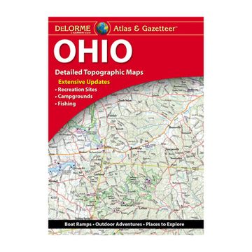 portada Delorme Atlas & Gazetteer: Ohio (in English)