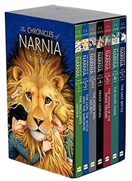 portada The Chronicles of Narnia 8-Book box set + Trivia Book (en Inglés)