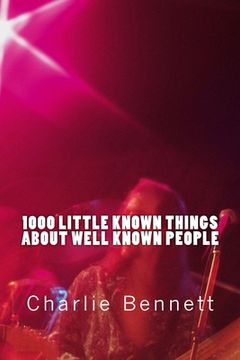 portada 1000 Little Known Things About Well Known People (en Inglés)