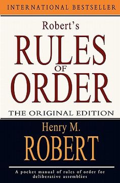 portada robert ` s rules of order (en Inglés)