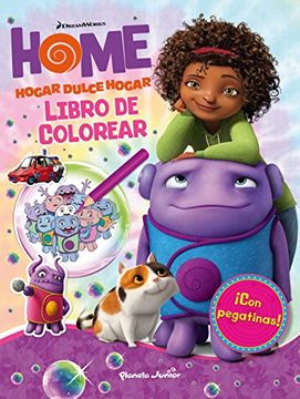 portada Home. Libro De Colorear (Dreamworks. Home)