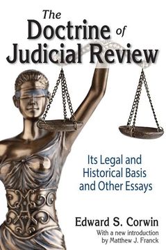 portada The Doctrine of Judicial Review: Its Legal and Historical Basis and Other Essays (in English)