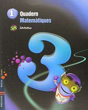 portada Quadern 3 de Matemáticas 1º Primaria (Superpixépolis)
