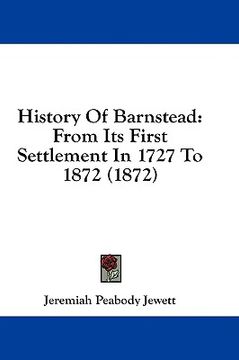 portada history of barnstead: from its first set