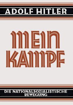 portada Mein Kampf - Deutsche Sprache - 1925 Ungekürzt: Original German Language Edition: My Struggle - my Battle (in German)