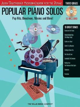 portada Popular Piano Solos - Third Grade Book/Online Audio [With CD]