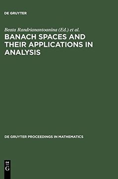 portada Banach Spaces and Their Applications in Analysis (de Gruyter Proceedings in Mathematics) (in English)