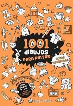 portada Cosas Divertidas: 1001 dibujos para pintar
