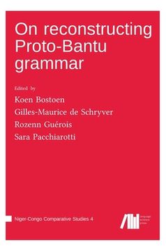 portada On reconstructing Proto-Bantu grammar 