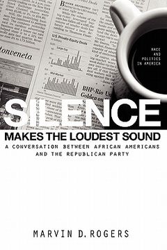 portada silence makes the loudest sound (en Inglés)