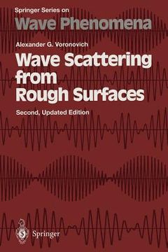 portada wave scattering from rough surfaces (en Inglés)