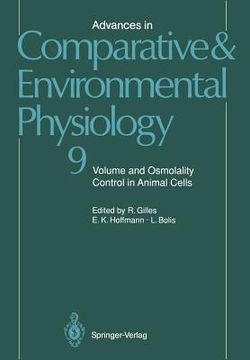portada advances in comparative and environmental physiology: volume and osmolality control in animal cells