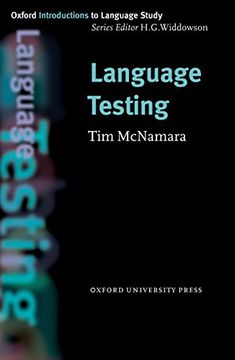 portada Language Testing (Oxford Introduction to Language Series) (in English)