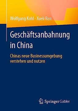 portada Geschäftsanbahnung in China (en Alemán)