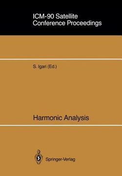 portada icm-90 satellite conference proceedings: harmonic analysis (en Inglés)