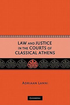 portada Law and Justice in the Courts of Classical Athens (en Inglés)
