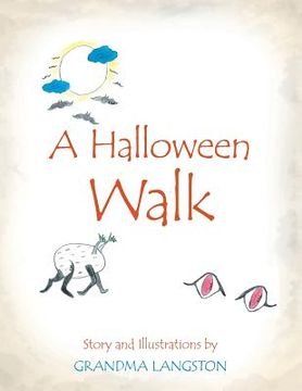 portada A Halloween Walk (en Inglés)