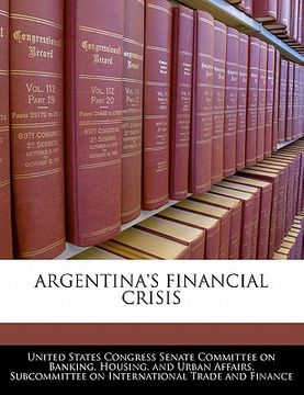 portada argentina's financial crisis (en Inglés)