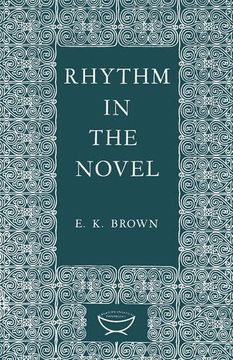 portada Rhythm in the Novel (Alexander Lectures) (in English)