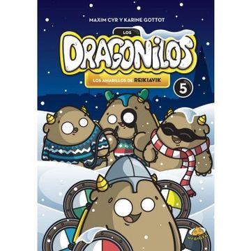 portada Los Dragonilos 5 : Los Amarillos De Reikiavik
