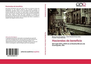 portada Haciendas de Beneficio: Del Siglo Xvii y Xviii en el Distrito Minero de Guanajuato, gto