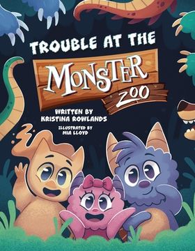 portada Trouble at the Monster Zoo (en Inglés)