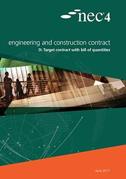 portada Nec4: Engineering and Construction Contract Option d: Target Contract With Bill of Quantities