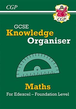 portada New Gcse Maths Edexcel Knowledge Organiser - Foundation (Cgp Gcse Maths 9-1 Revision) (en Inglés)