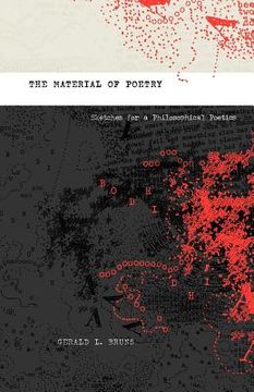 portada the material of poetry: sketches for a philosophical poetics (en Inglés)