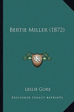 portada bertie miller (1872) (in English)