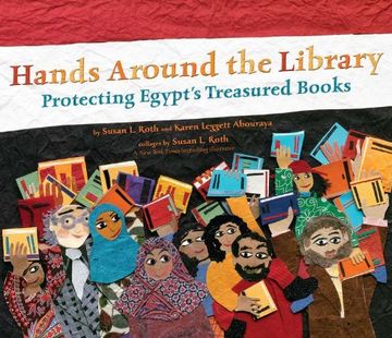 portada Hands Around the Library: Protecting Egypt’S Treasured Books (en Inglés)