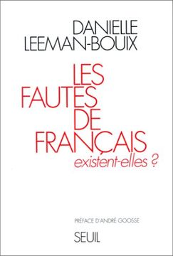 portada Les Fautes de Français Existent-Elles?
